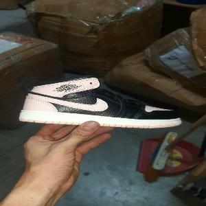 Nike Bota Negra Rosa 