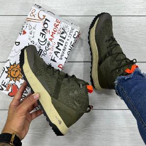 Bota Micro G Verde Cuela Beige 